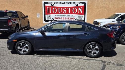 Gray 2020 Honda Civic LX