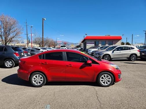 Red 2017 Kia Rio LX