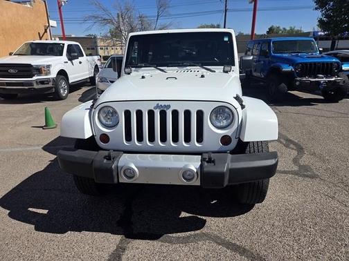 White 2012 Jeep Wrangler Sahara