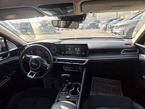 Gray 2022 Kia K5 LXS