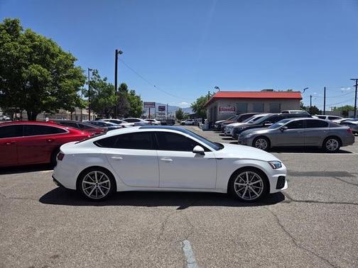 Arkona White 2025 Audi A5 Sportback 45 S line quattro Premium