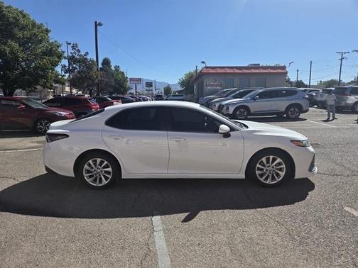 White 2022 Toyota Camry LE