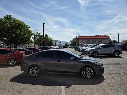 Gray 2020 Kia Forte GT