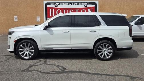 White 2022 Cadillac Escalade Premium Luxury Platinum