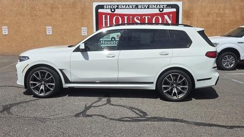 White 2020 BMW X7 M50i