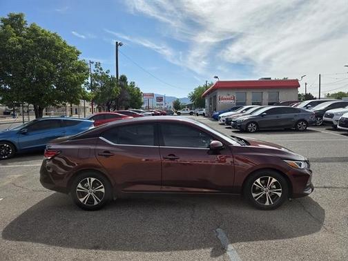 Rosewood Metallic 2022 Nissan Sentra SV