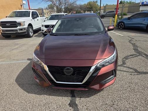 Rosewood Metallic 2022 Nissan Sentra SV