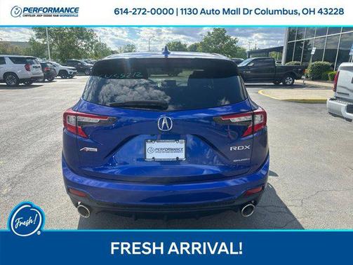 Apex Blue Pearl 2019 Acura RDX A-Spec