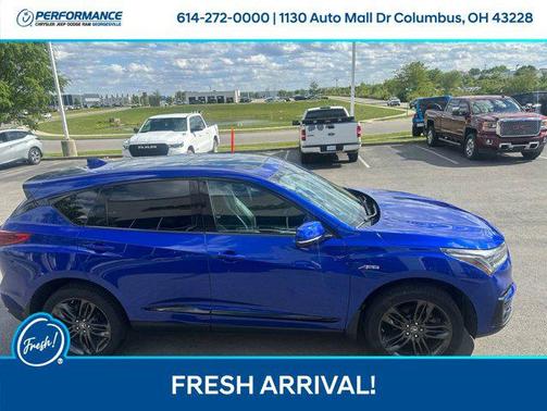 Apex Blue Pearl 2019 Acura RDX A-Spec