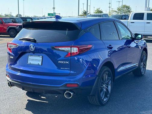 Apex Blue Pearl 2019 Acura RDX A-Spec