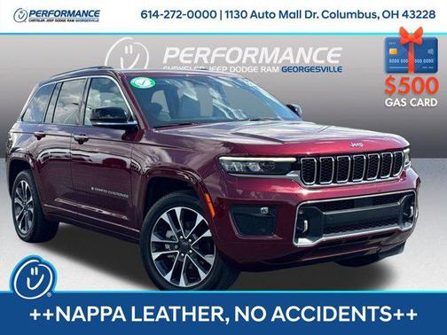 Velvet Red Pearlcoat 2023 Jeep Grand Cherokee Overland