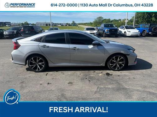 Modern Steel Metallic 2017 Honda Civic Si