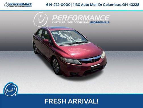 Tango Red Pearl 2009 Honda Civic EX