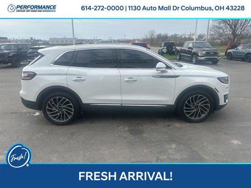 White 2020 Lincoln Nautilus Reserve