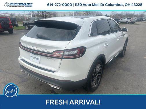 White 2020 Lincoln Nautilus Reserve