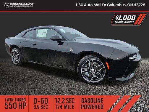 Diamond Black Crystal Pearlcoat 2026 Dodge Charger R/T Scat Pack