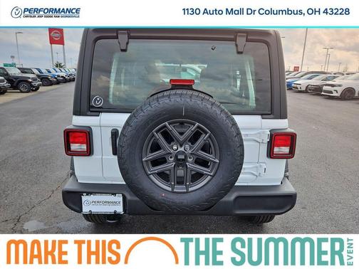 Bright White Clearcoat 2026 Jeep Wrangler Sport