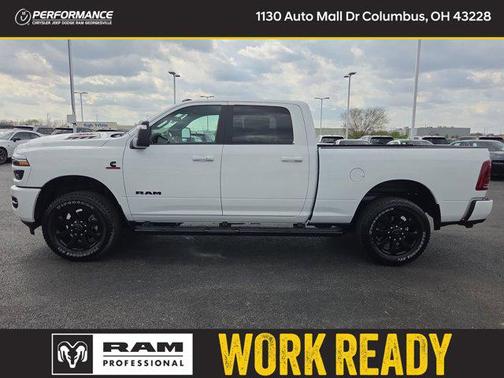 Bright White Clearcoat 2026 RAM 2500 Laramie Crew Cab 4x4 6'4' Box