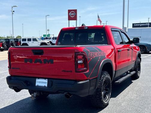 Flame Red Clearcoat 2025 RAM 1500 Rebel
