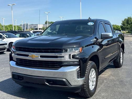 Mosaic Black Metallic 2021 Chevrolet Silverado 1500 LT