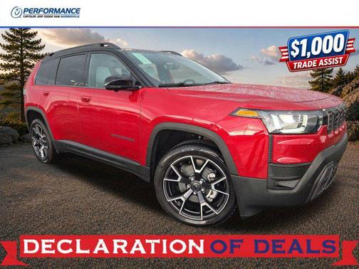 Red Hot Pearlcoat 2026 Jeep Cherokee Overland