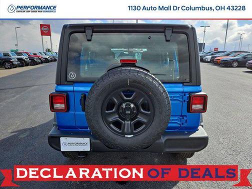 Hydro Blue Pearlcoat 2026 Jeep Wrangler Sport