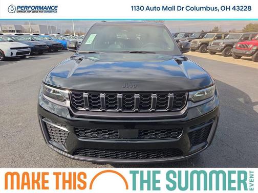 Diamond Black Crystal Pearlcoat 2026 Jeep Grand Cherokee L Altitude