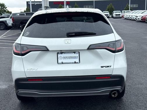 Platinum White 2024 Honda HR-V AWD Sport