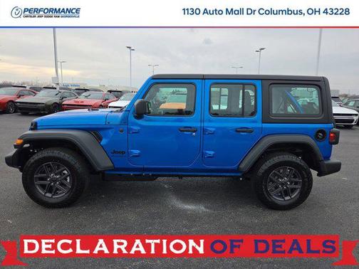 Hydro Blue Pearlcoat 2026 Jeep Wrangler Sport