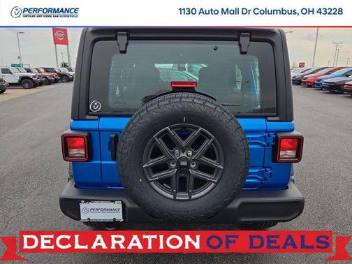Hydro Blue Pearlcoat 2026 Jeep Wrangler Sport