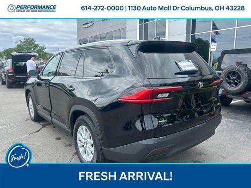 Midnight Black Metallic 2024 Toyota Grand Highlander XLE