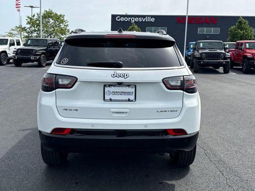 Bright White Clearcoat 2025 Jeep Compass Limited