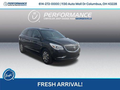 Ebony Twilight Metallic 2017 Buick Enclave Leather