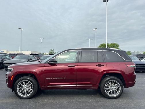 Velvet Red Pearlcoat 2022 Jeep Grand Cherokee Summit