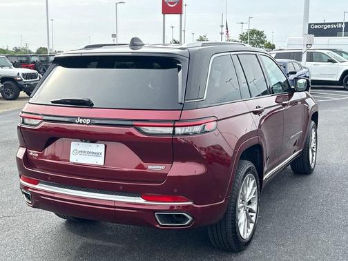 Velvet Red Pearlcoat 2022 Jeep Grand Cherokee Summit