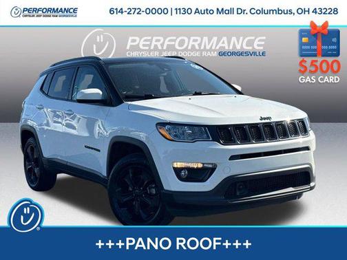 White Clearcoat 2021 Jeep Compass Latitude