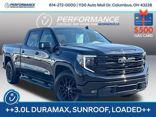 Onyx Black 2024 GMC Sierra 1500 Elevation