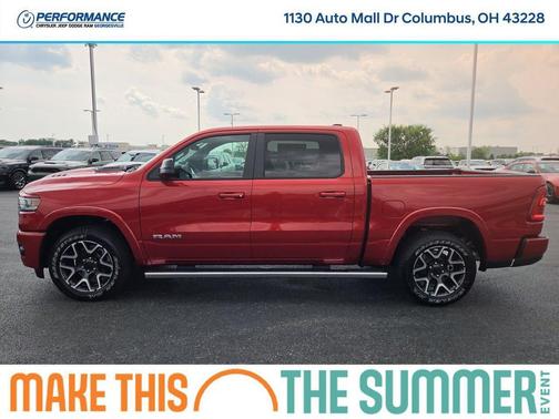 Red 2026 RAM 1500 Laramie