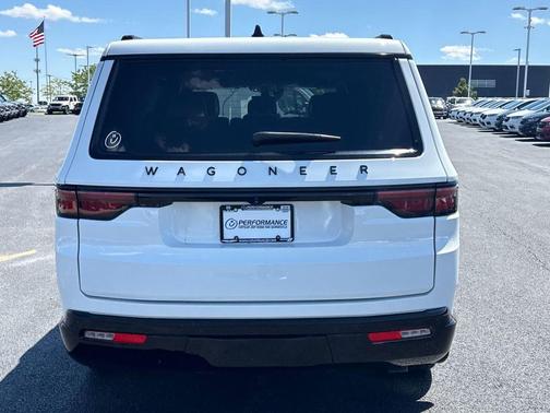 Bright White Clearcoat 2024 Jeep Wagoneer Series II Carbide