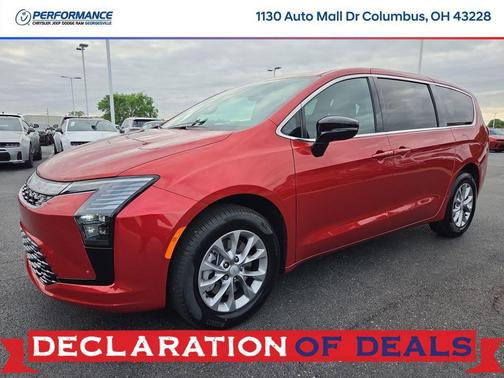 Red Hot Pearlcoat 2027 Chrysler Pacifica L