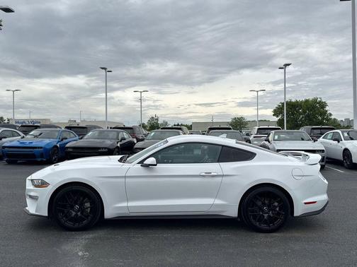 Oxford White 2022 Ford Mustang EcoBoost Premium