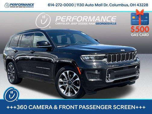 Diamond Black Crystal Pearlcoat 2024 Jeep Grand Cherokee L Overland
