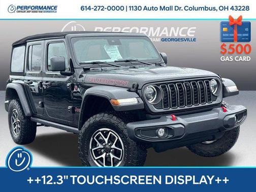 Black Clearcoat 2024 Jeep Wrangler Rubicon