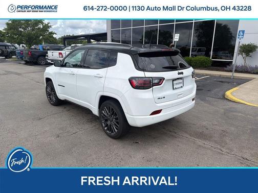 Bright White Clearcoat 2023 Jeep Compass High Altitude