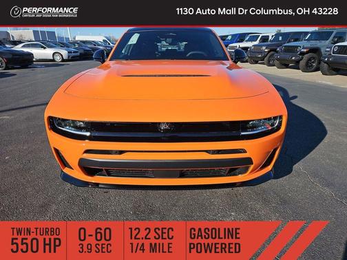 Header Orange Clearcoat 2026 Dodge Charger R/T Scat Pack
