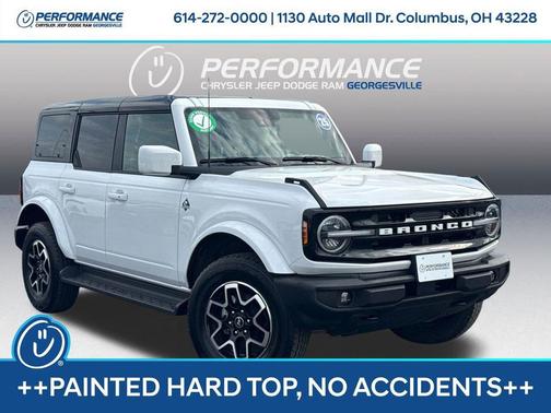 Oxford White 2025 Ford Bronco Outer Banks