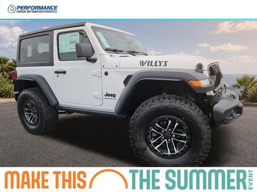 Bright White Clearcoat 2026 Jeep Wrangler Willys