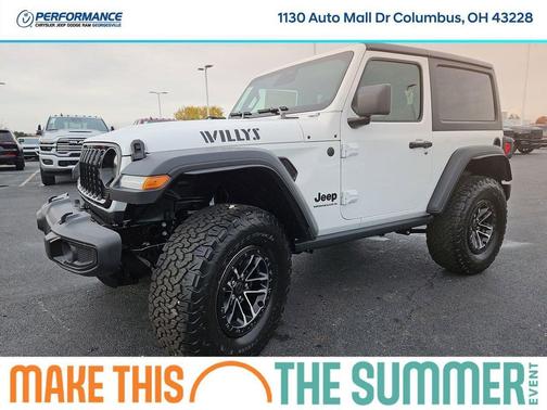 Bright White Clearcoat 2026 Jeep Wrangler Willys