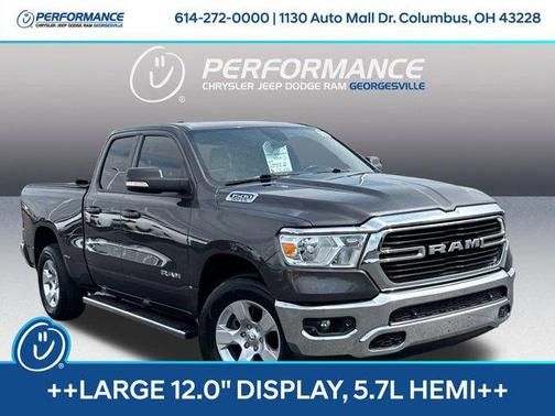 Granite Crystal Metallic Clearcoat 2021 RAM 1500 Big Horn/Lone Star