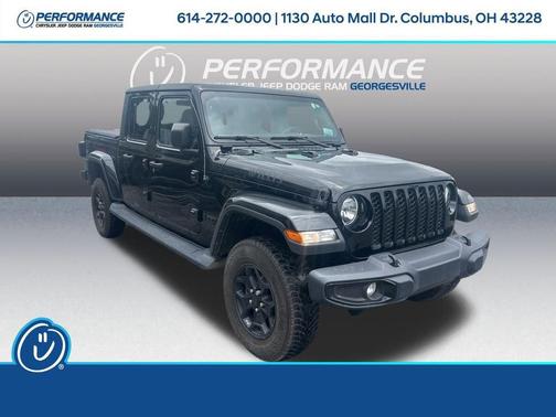 Black Clearcoat 2022 Jeep Gladiator Willys